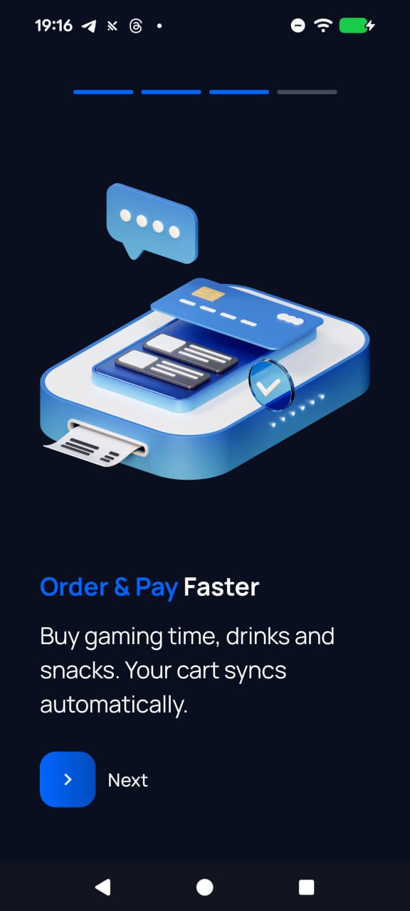 Order & Pay Screen