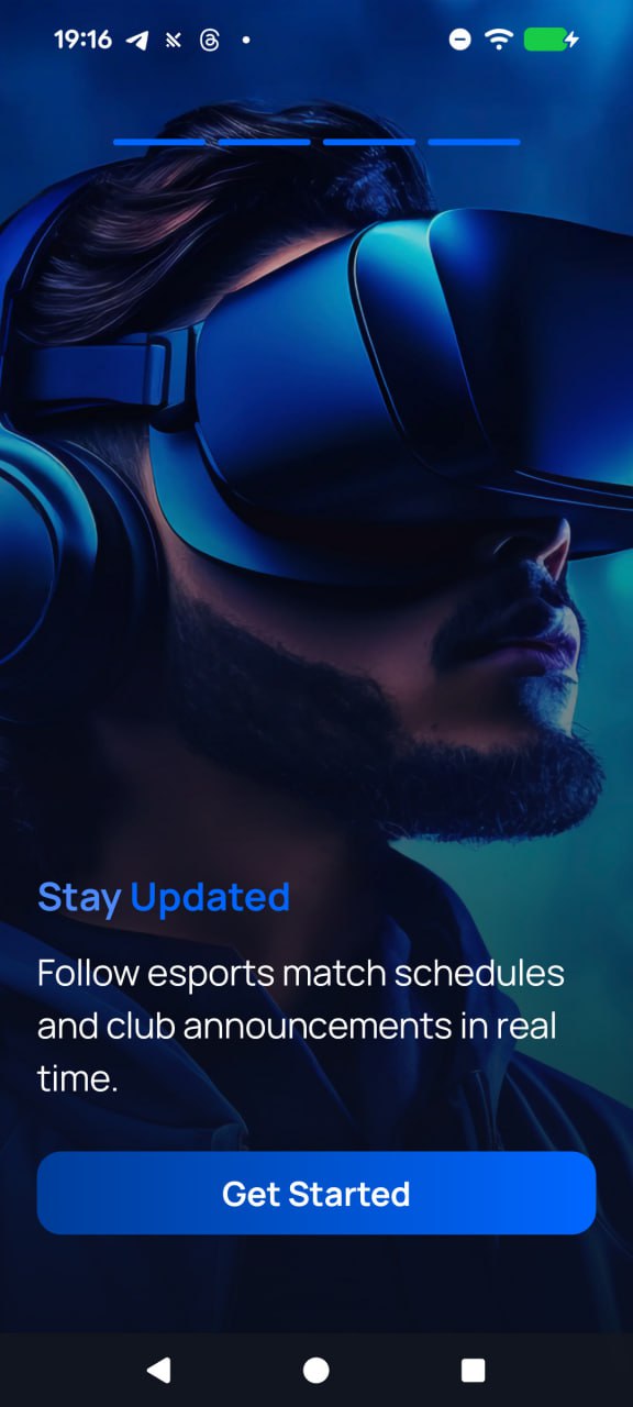 Stay Updated Screen